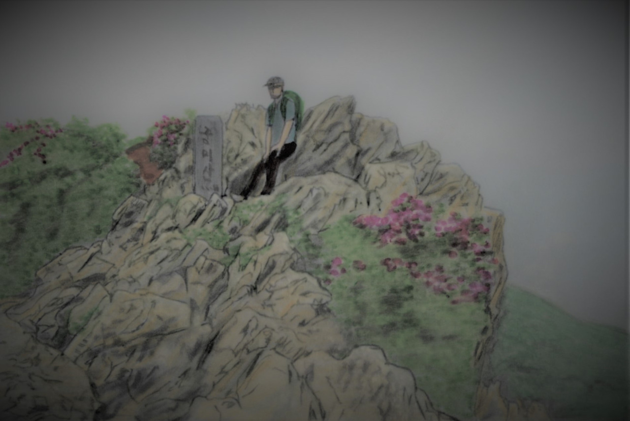 45. 중미산 정상에 이르자 몸이 나른해진다.jpg