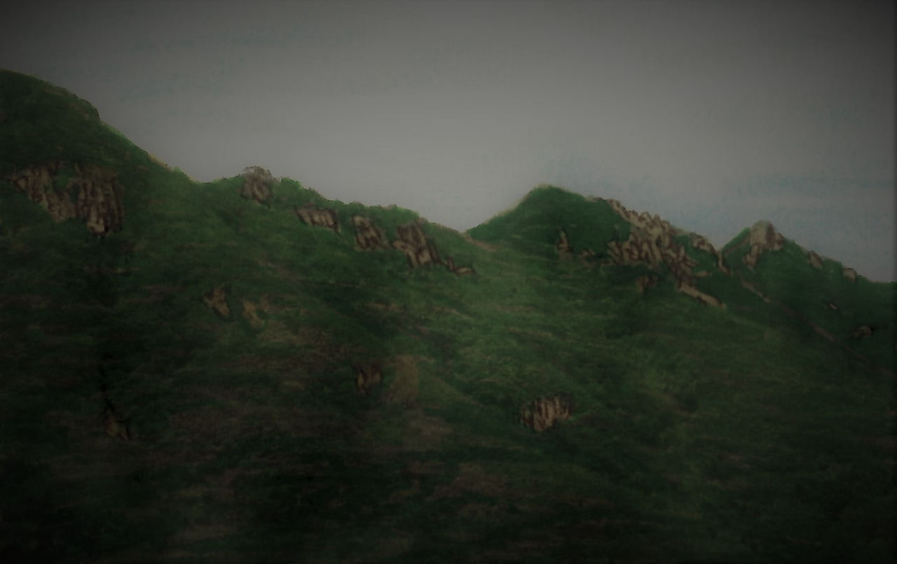 72. 구병산 853m봉에서 신선대로 마루금이 이어진다.jpg