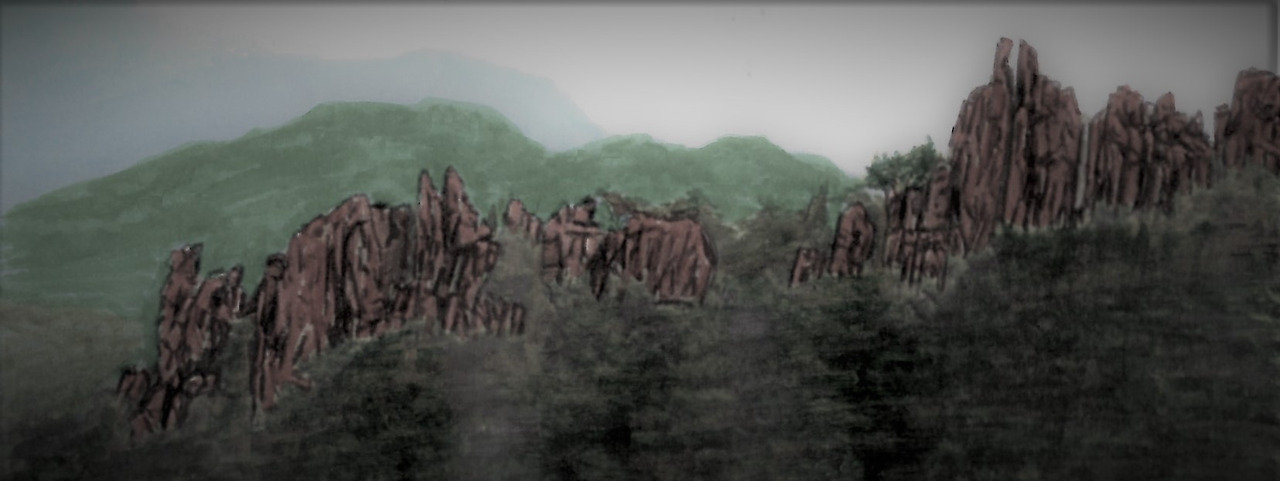 57. 각양각색의 기암이 도열한 듯한 두꺼비바위이다.jpg