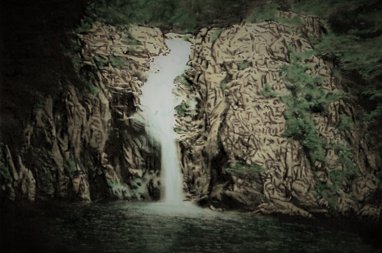 51. 용추폭포에 이르자 벼락산행의 피로가 가시는듯하다 .jpg