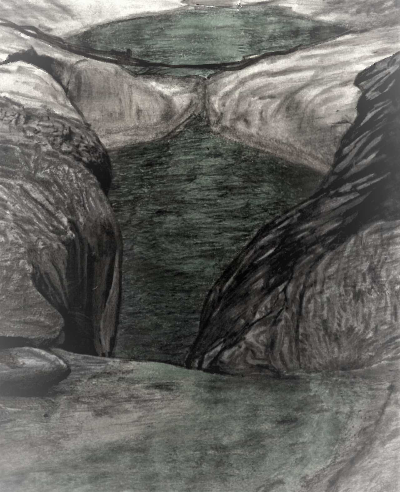 60. 청정옥류의 용추계곡에서 봄 오는 소리를 듣는다.jpg