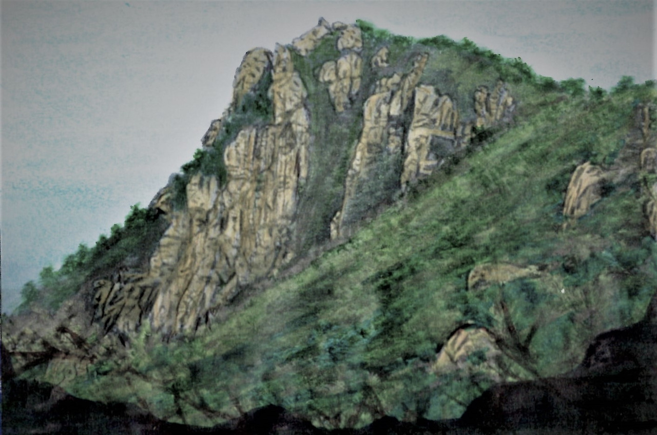 59. 다가서서 본 통시바위는 명칭 이상의 암릉군이다.jpg