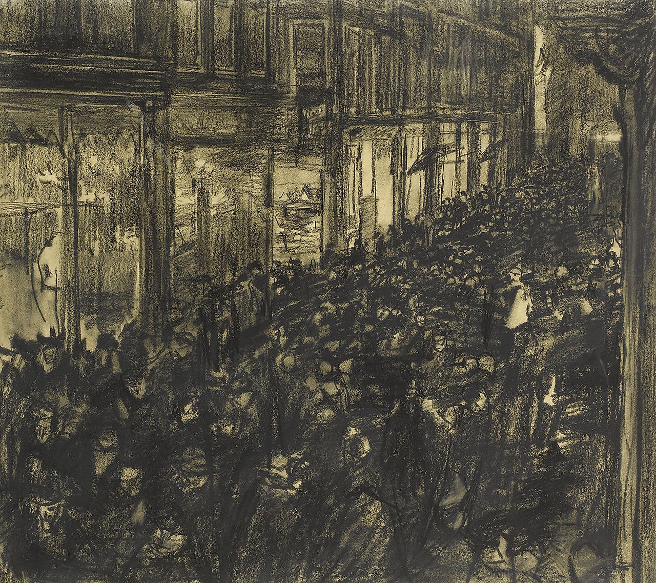 Isaac_Israels_The_Kalverstraat_1_May_1909.jpg