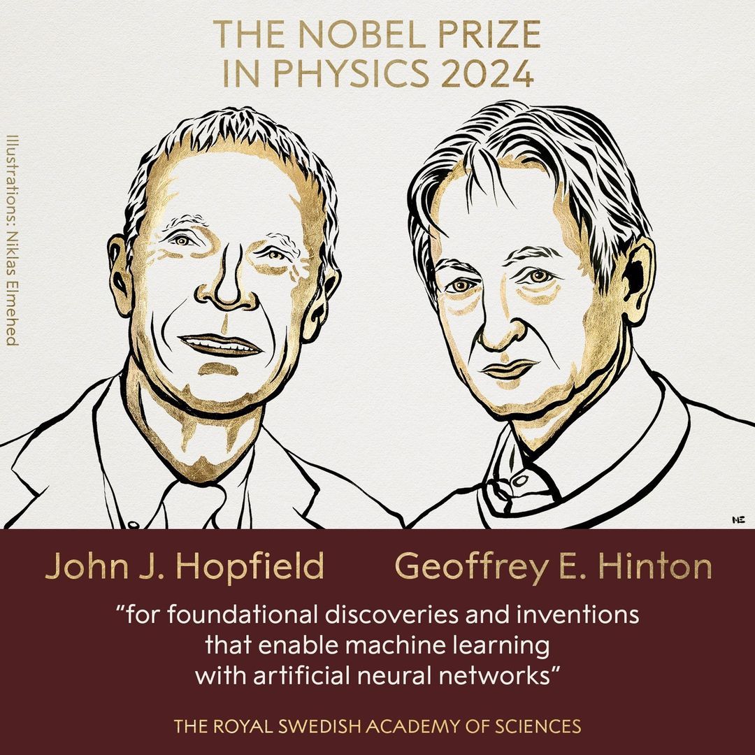 Nobel Prize in Physics 2024 John J. Hopfield and Geoffrey E. Hinton.jpg