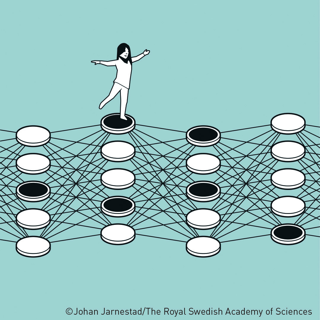 Nobel Prize in Physics 2024 John J. Hopfield and Geoffrey E. Hinton 2.jpg