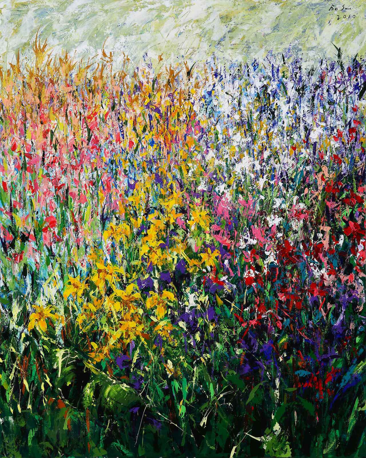 The-Flower-is-Blooming,2010,162x130.3cm,acrylic on canvas.jpg