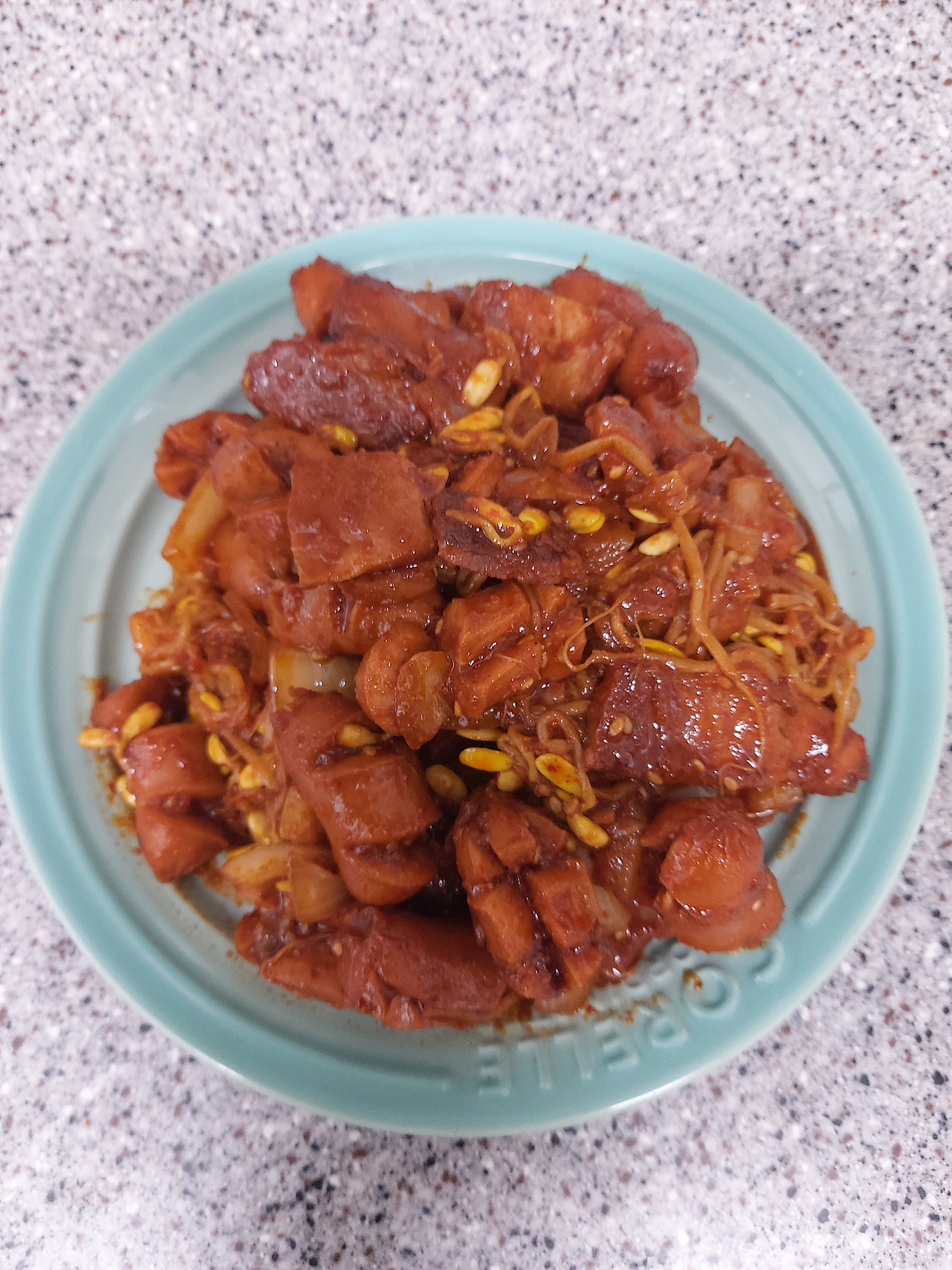 15-8. 나만의 상상의 레시피로 만든 소야 볶음. 실패작이다. 20240825_191248.jpg