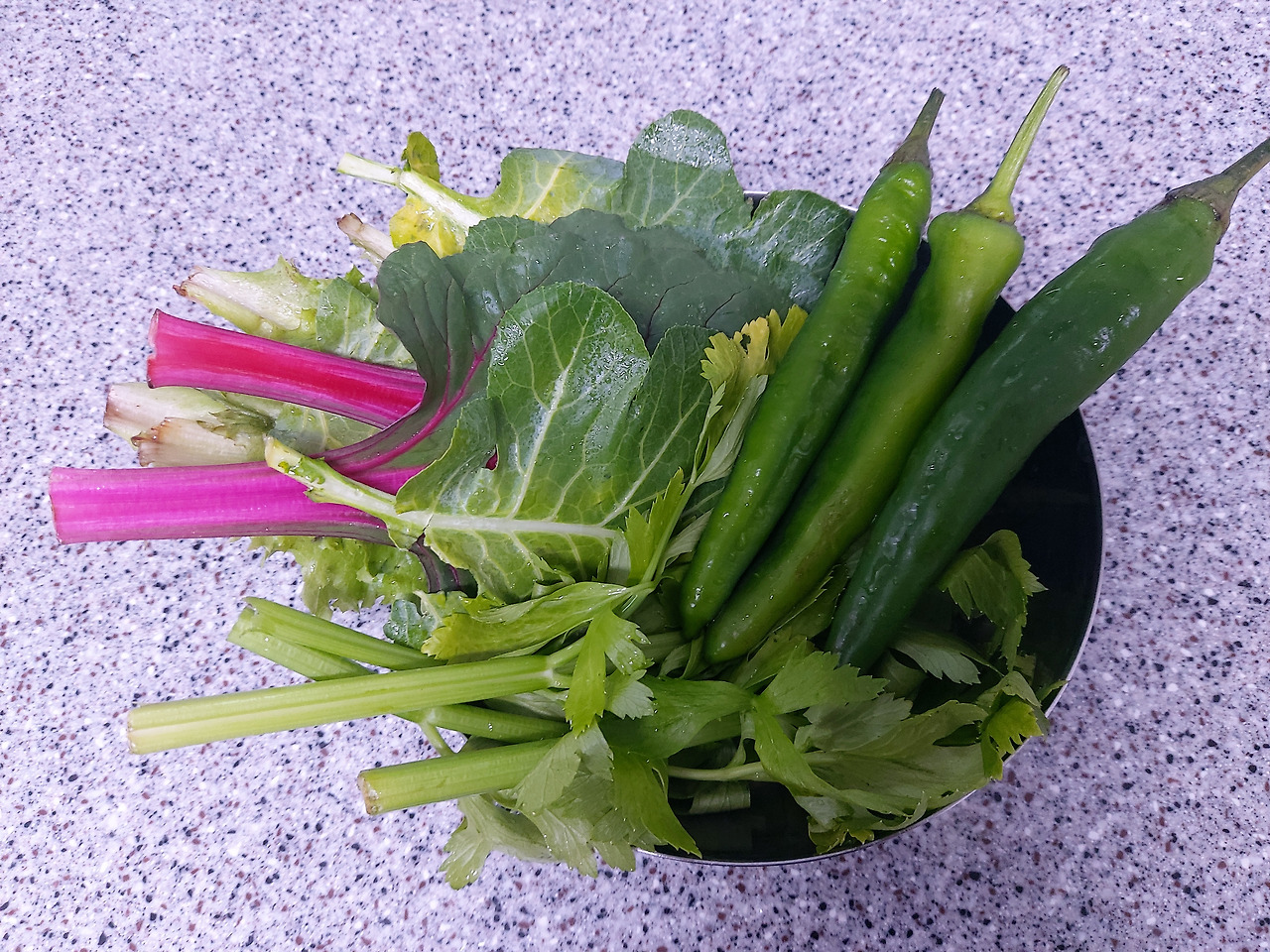 40-1. 삼겹살을 싸먹는 쌈채소와 오이고추 20240720_182904.jpg