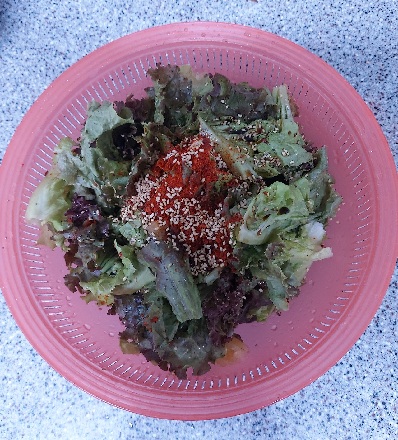 49-11. 고추장을 넣고 밥에 비벼 먹으면 식욕이 살아나는 상추 겉절이 20240908_184422.jpg