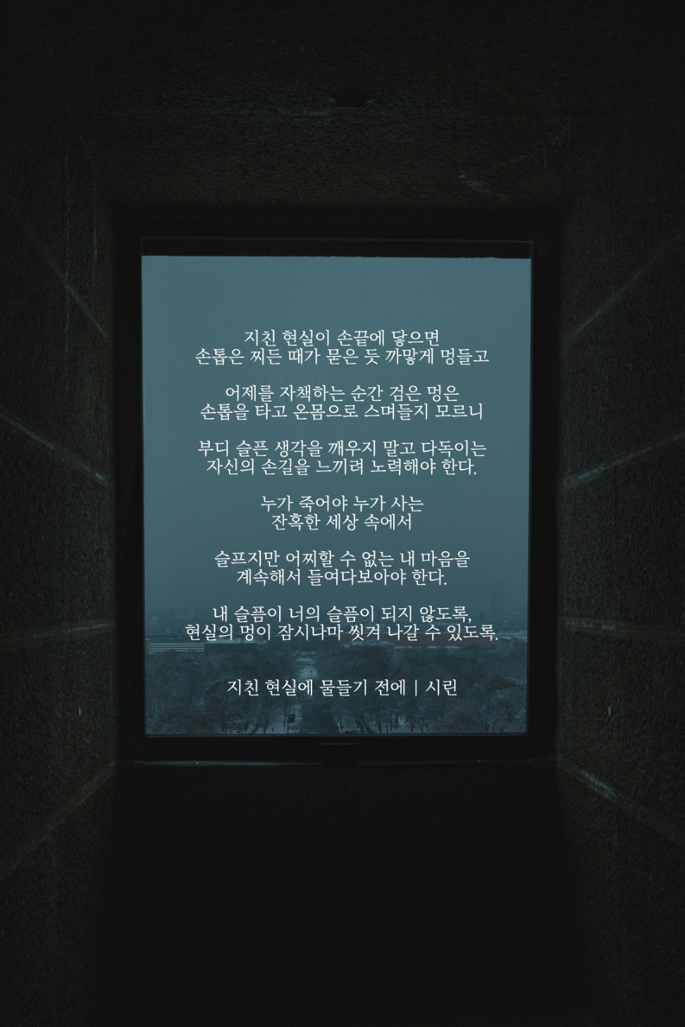 지친 현실에 물들기 전에.jpg