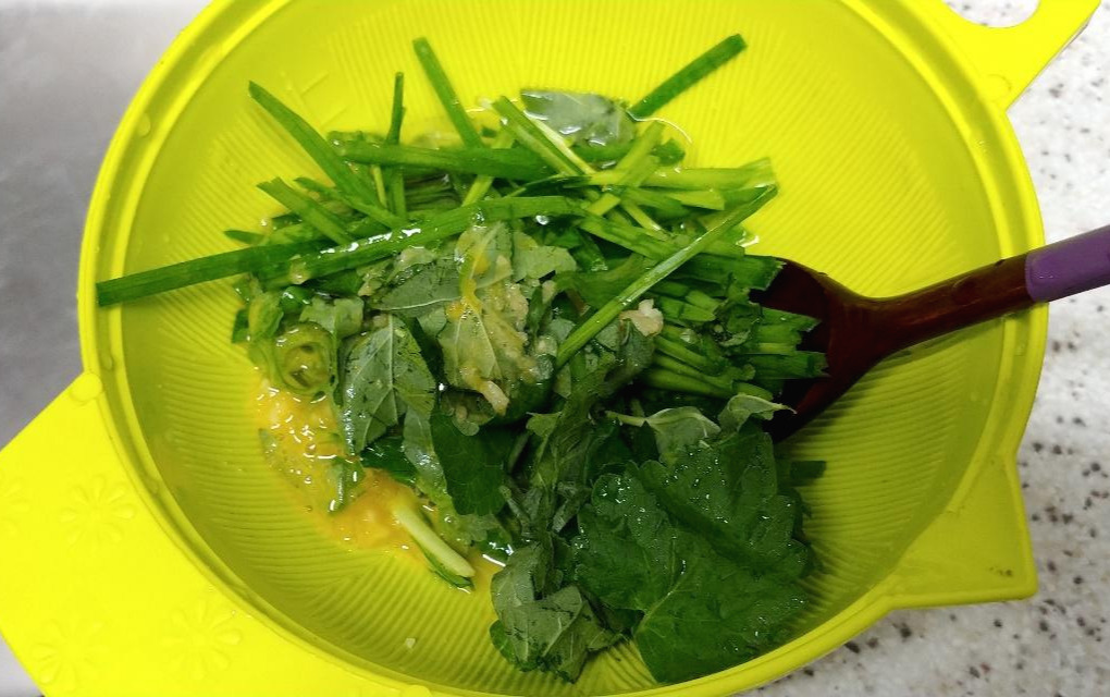 방아잎과 부추재료.jpg