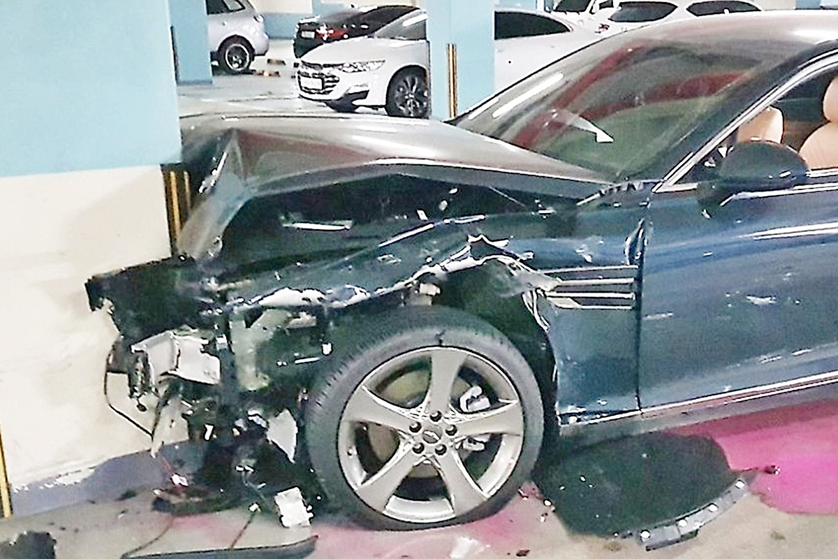 0_제네시스 G80 급발진 의심 사고.jpg