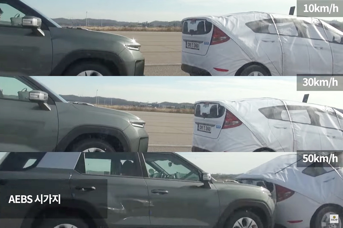 6_쌍용 토레스 AEBS 시가지 모드 시험_유튜브 'koreancap'.jpg