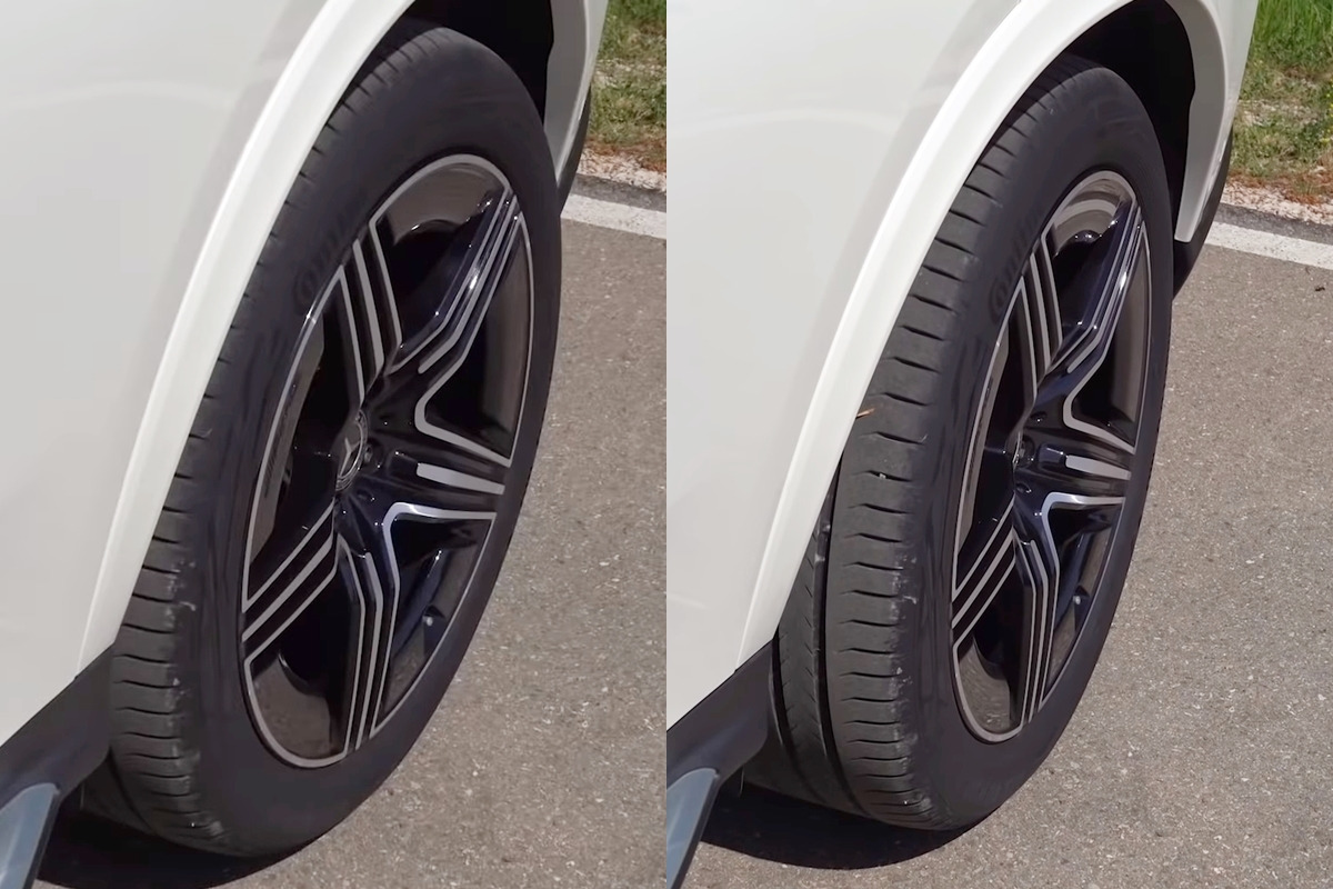 4_메르세데스-벤츠 GLC 풀체인지 사륜 조향 시스템_유튜브 채널 'Remove Before Race'.jpg