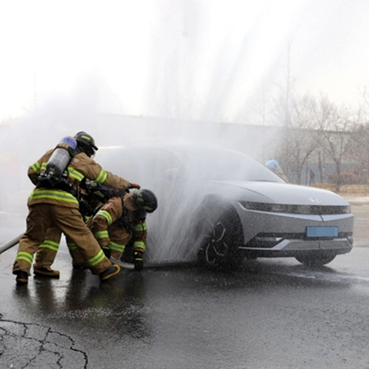 3 전기차 화재 대응 소방 훈련 분당소방서.jpg