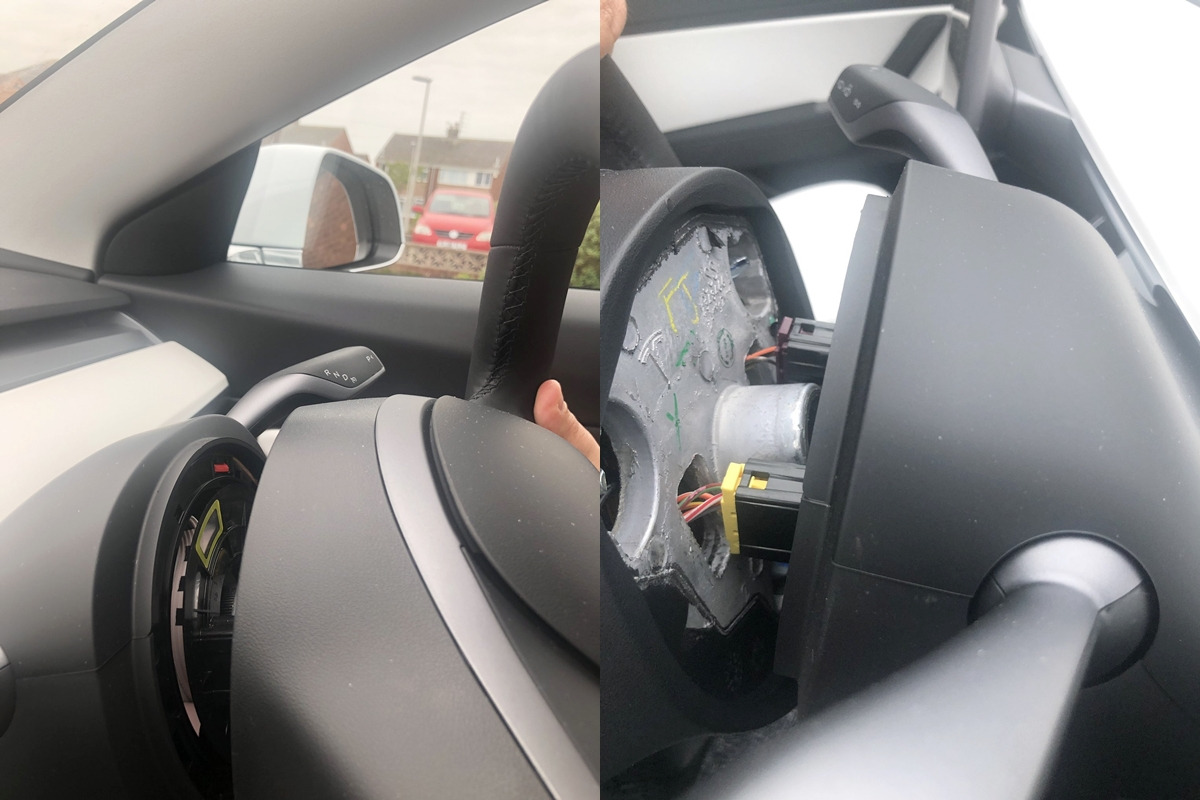 3_스티어링 휠 뽑힌 테슬라_트위터 'Jason Tuatara'.jpg