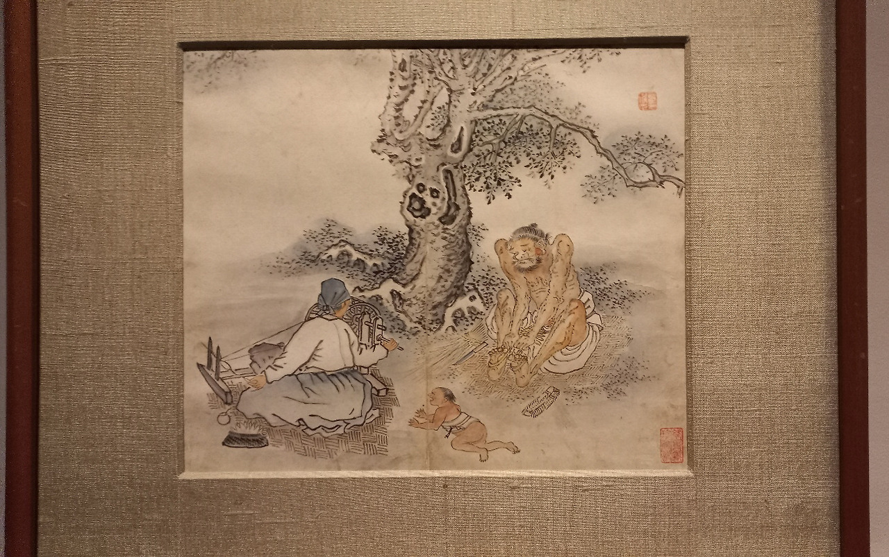 김득신 나무 아래 일하는 가족.jpg