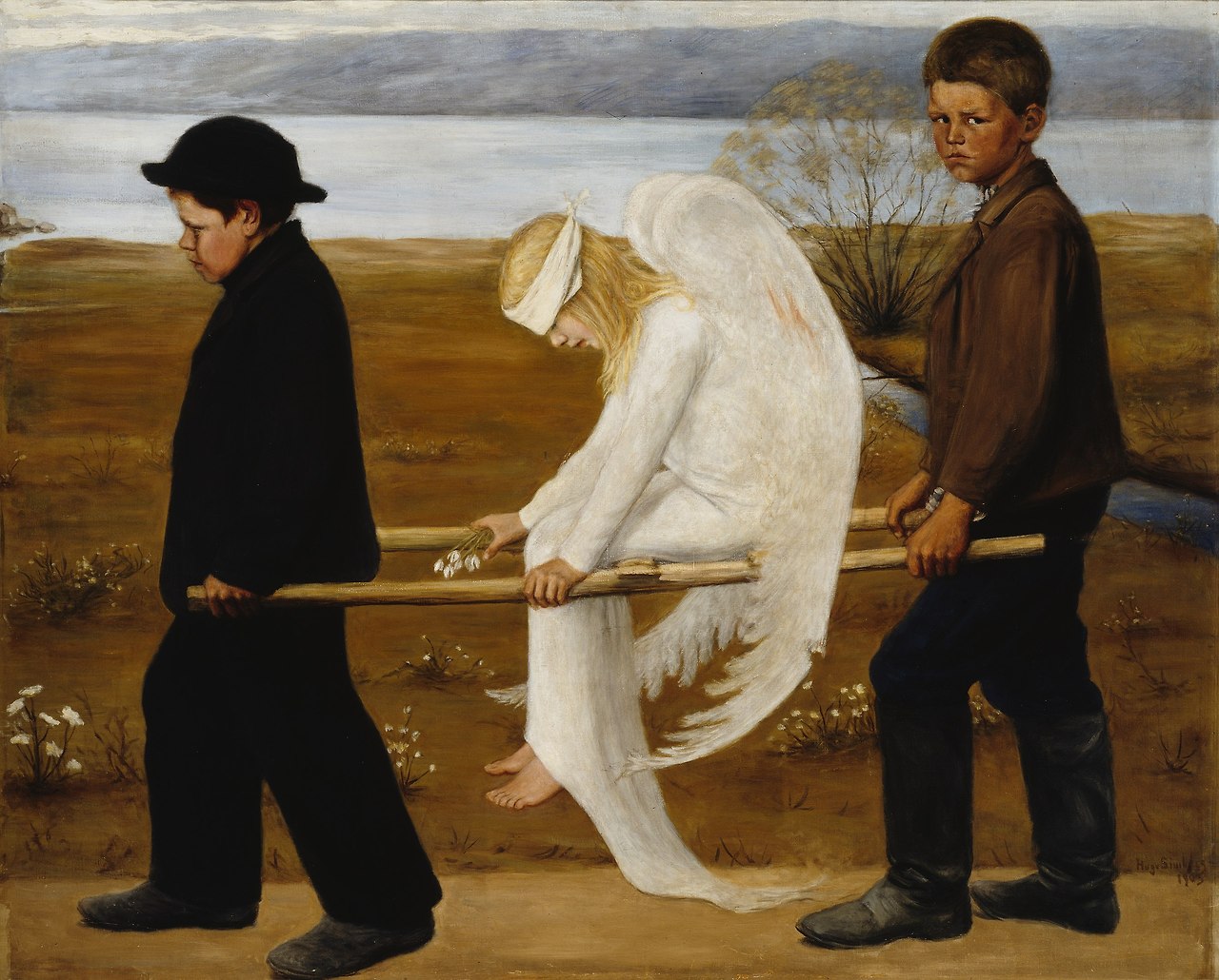 The Wounded Angel, Hugo Simberg, 1903.jpg
