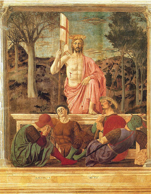 처음처럼 2 The Resurrection, Piero della Francesca, 1460s, Museo Civico, Sansepolcro.jpg