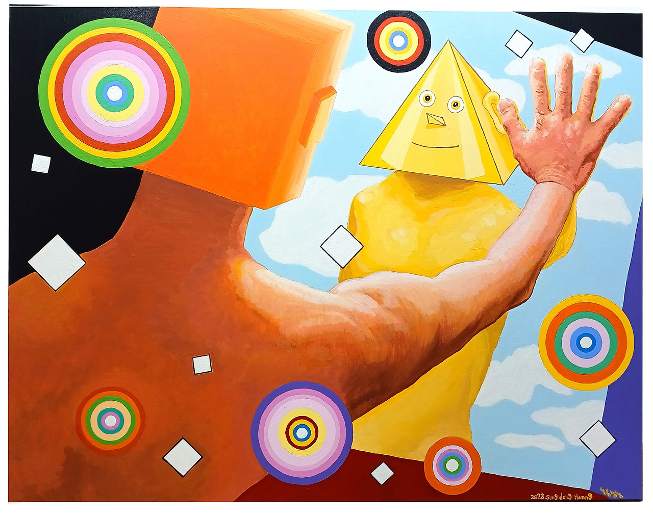 거울, mirror _ 91.3 x116.7cm_acrylic on canvas_2023.jpg