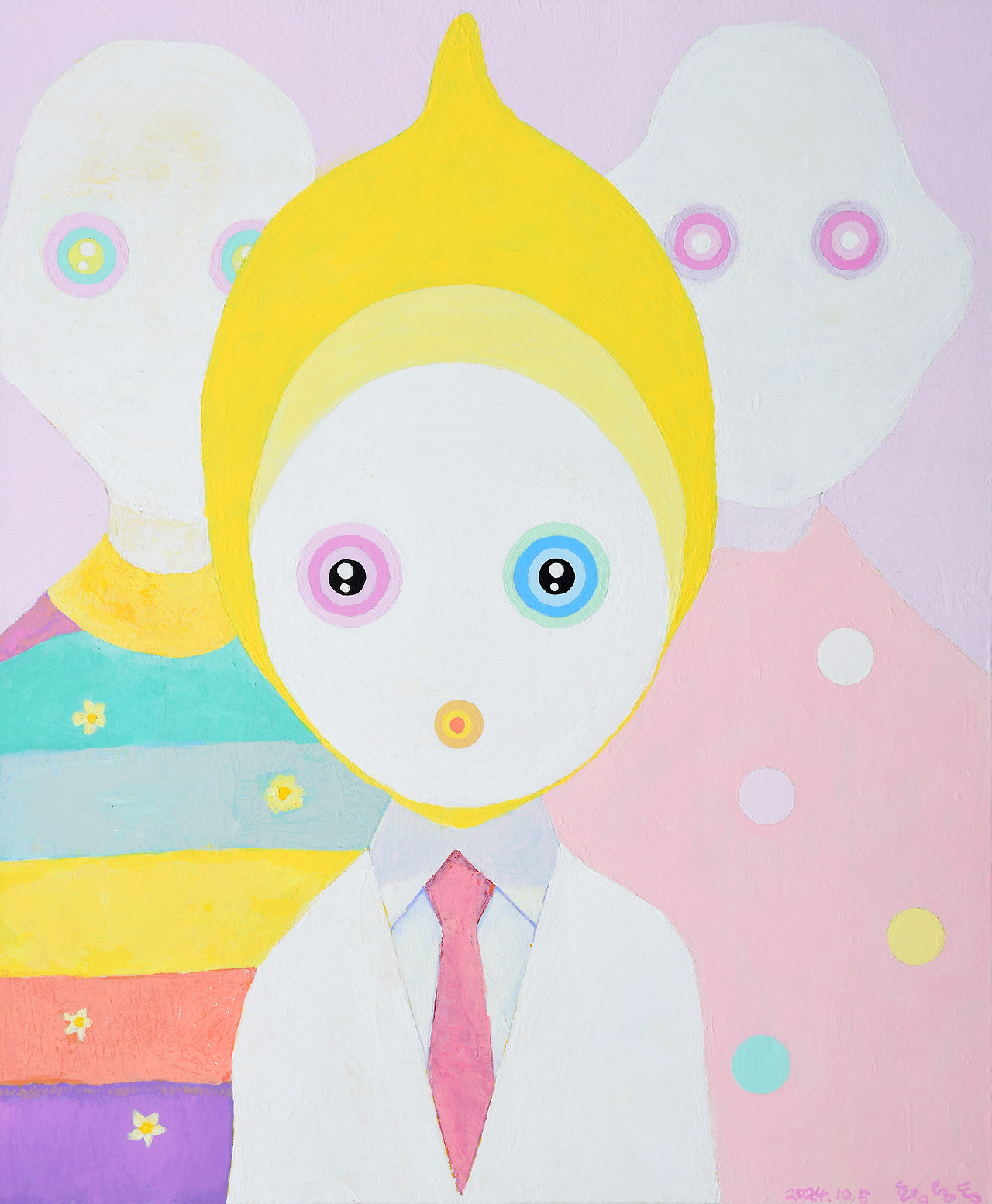 친구들-1, friends-1_ 72.7 x 60.6 cm _acrylic on canvas_ 2024.jpg