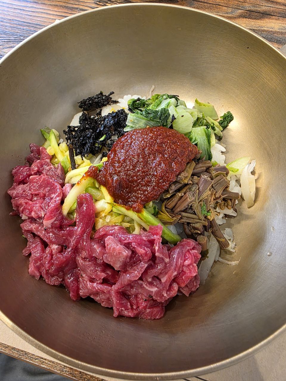 천황식당 진주 육회비빔밥