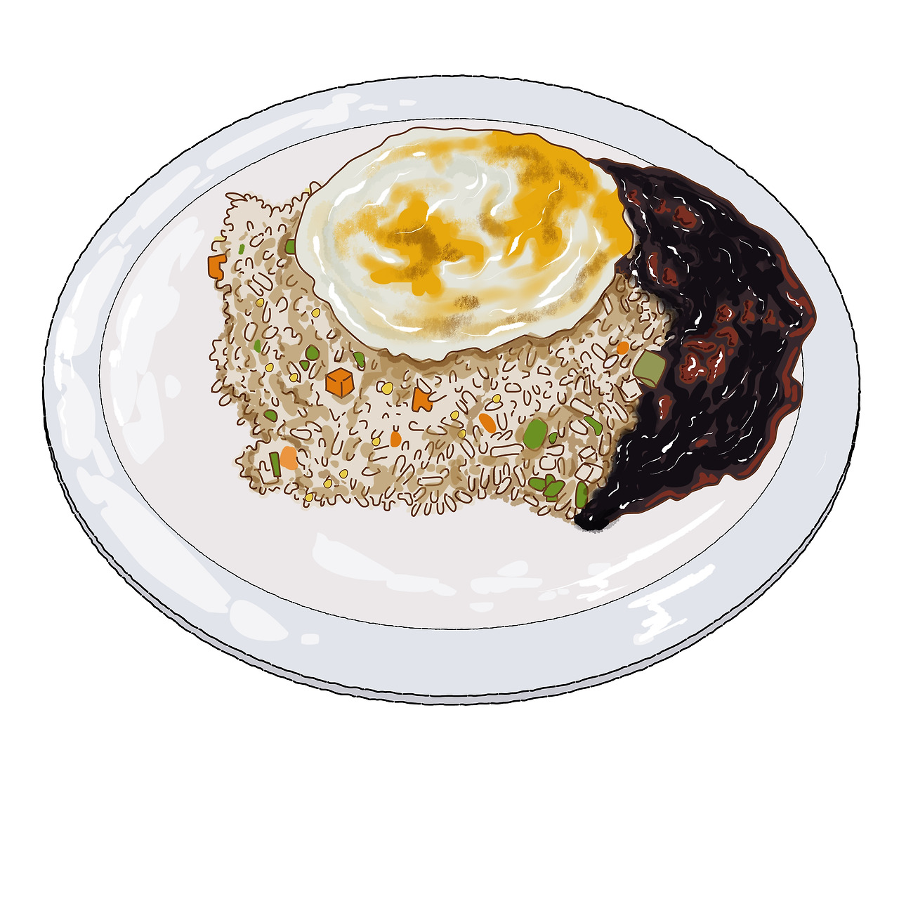 볶음밥_짜장 계란후라이.jpg