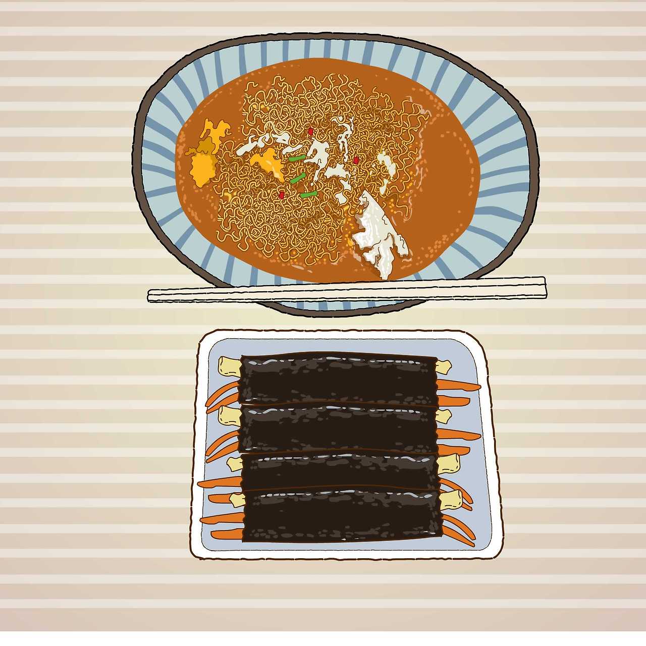 꼬마 김밥 라면.jpg