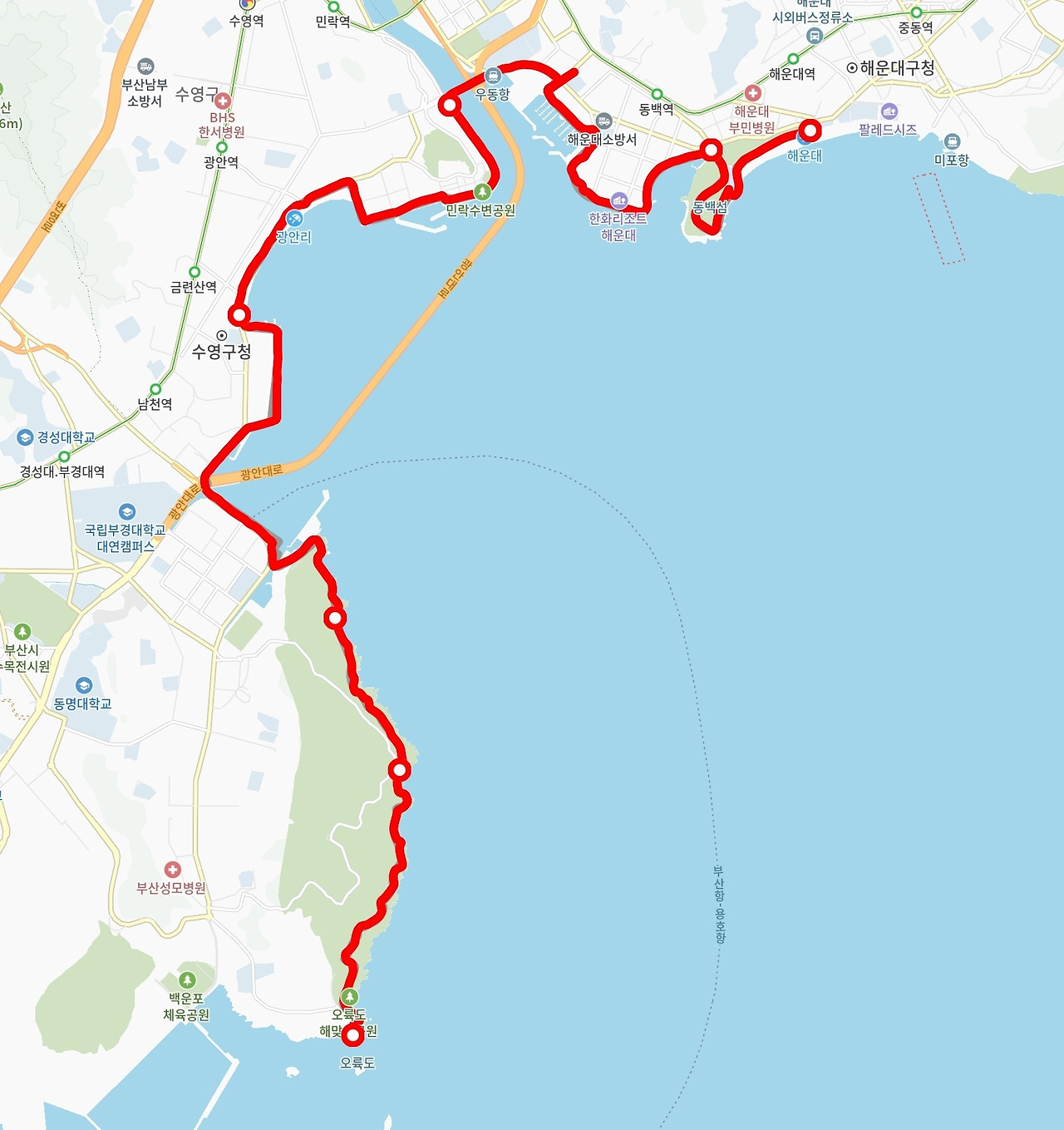 해파랑길 1코스_오륙도에서 미포까지