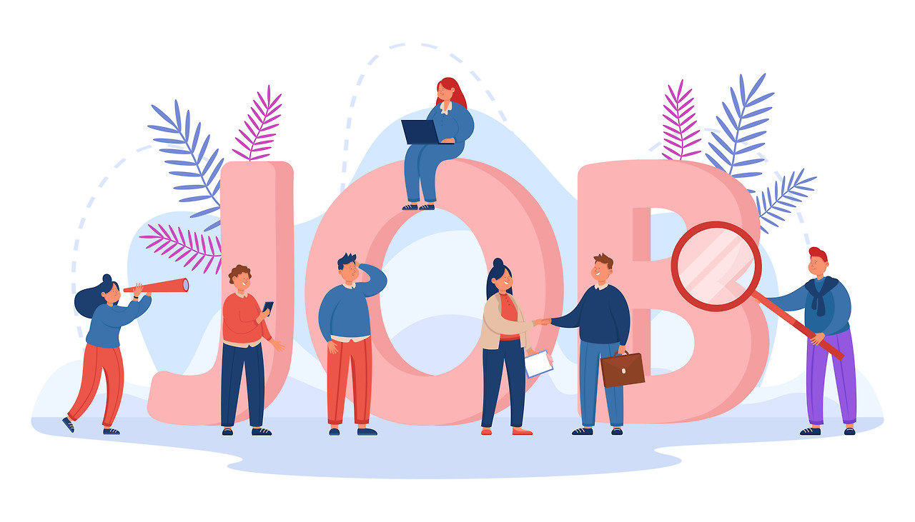 Tiny people searching for business opportunities.jpg