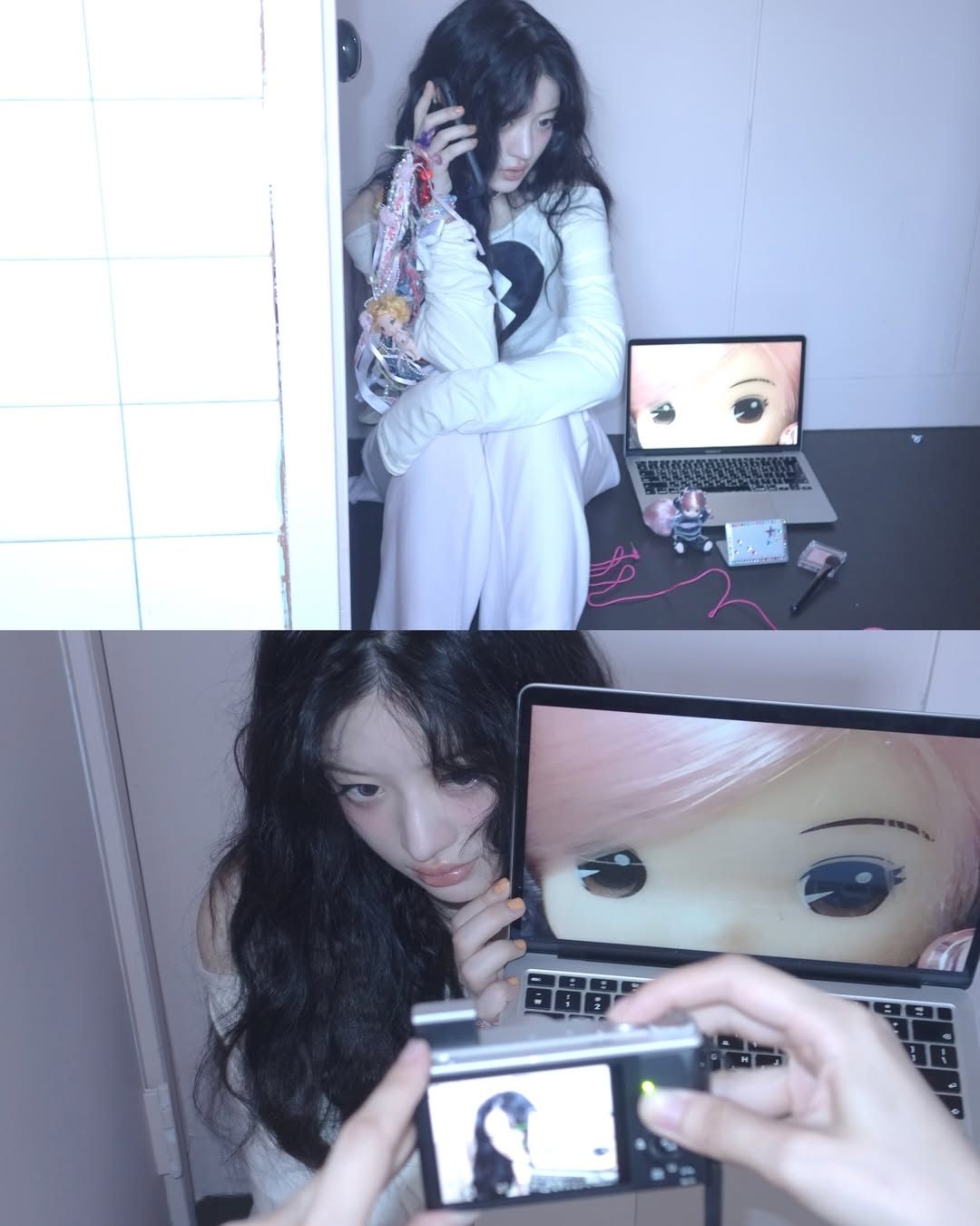 ���� �� ���� ������� �� �� ���� #NOT_CUTE_ANYMORE #MINJU #ILLIT #아일릿.jpg