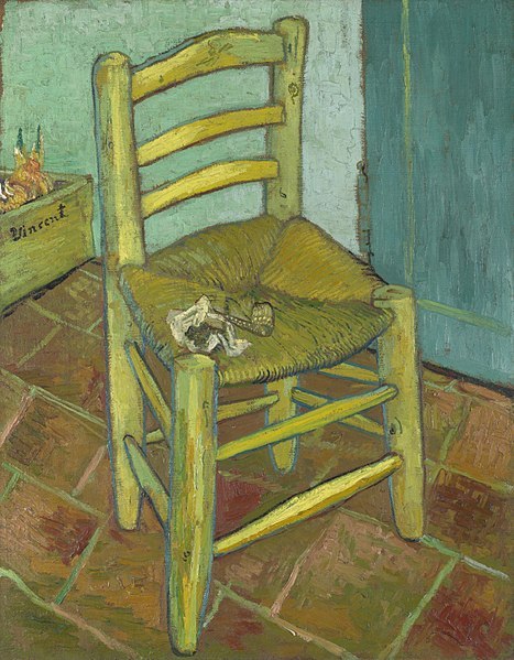 Vincent van Gogh, 의자, 1888, 73x91.8cm, 위키메디아.jpg