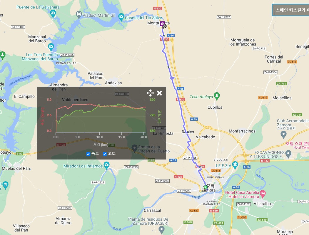 은의 길 21일 차, 램블러 기록.jpg