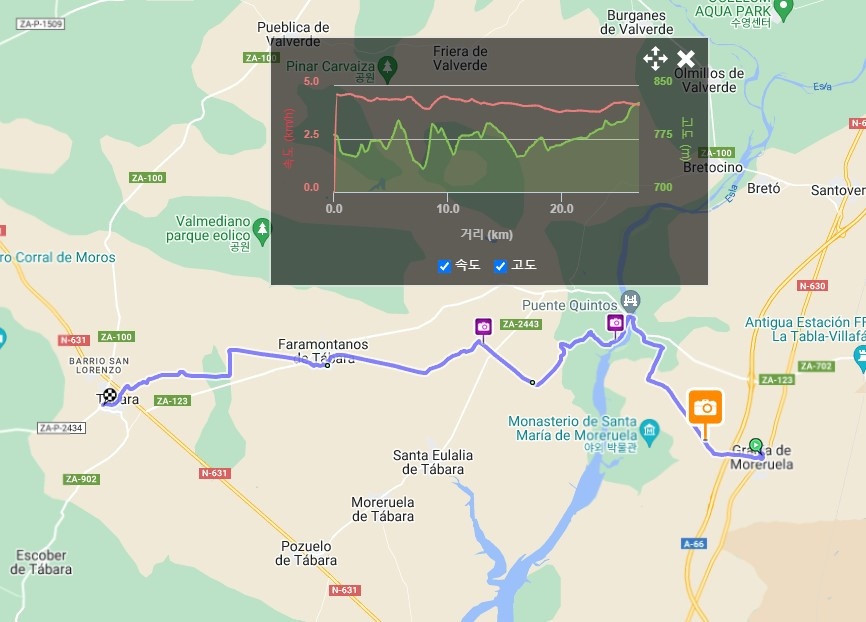 은의 길 23일 차, 램블러 기록.jpg