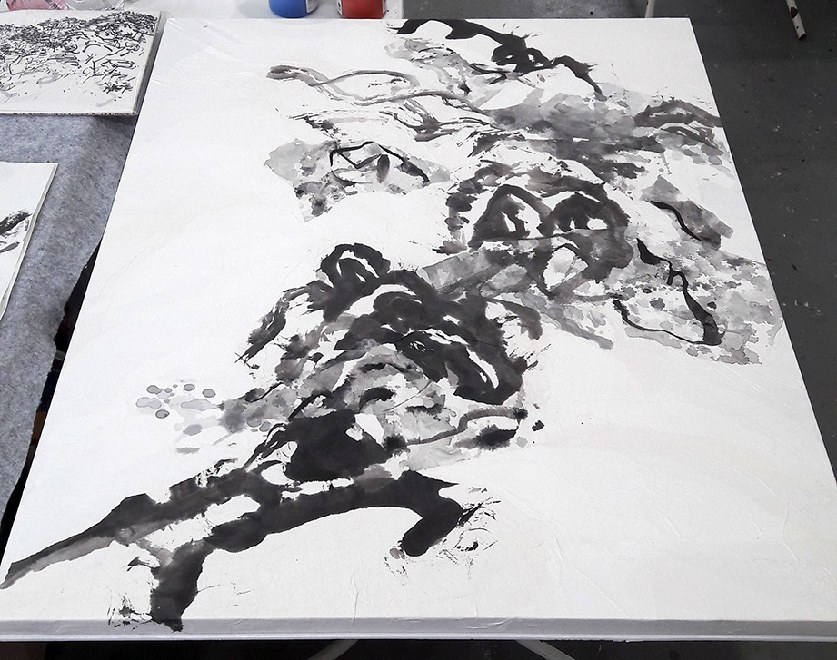 20160625 산맥50호 배접완료_72.jpg