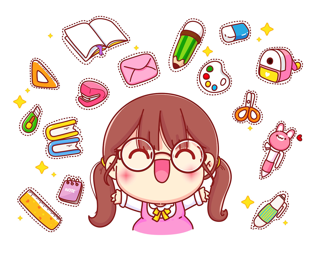 Happy_cute_girl_with_stationery_logo_cartoon_character_illustration_Premium_Vector.jpg