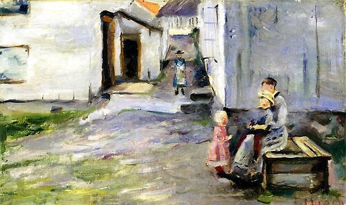 뭉크-아렌달의 여성과 아이들.jpg