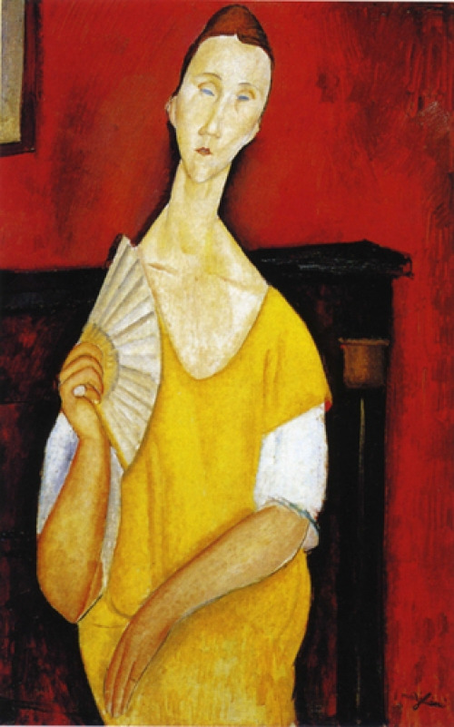 모딜리아나-부채를 든 루냐체코프스카.jpg