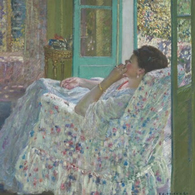 프레데릭 칼 프리제케-오후, 옐로 룸.jpg