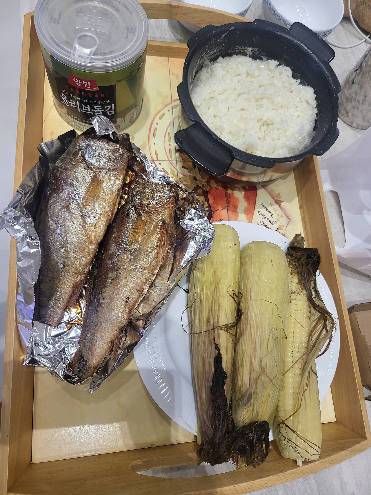 횡성 18주차 목요일_내가 보낸 옥수수와 함께한 이병승작가의 저녁식사_20220818_1660826925028.jpg