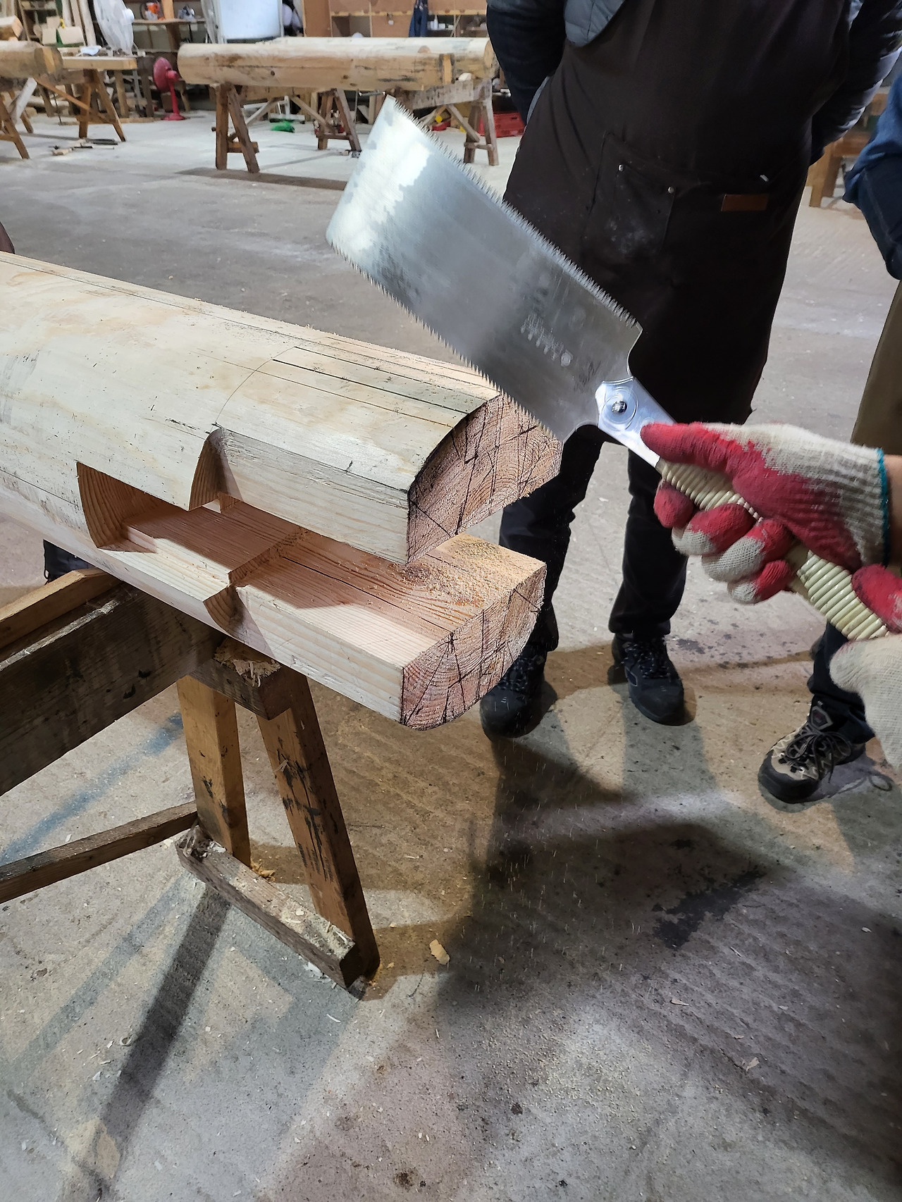 평창한옥학원_9주차 수요일_기둥 가공_장혀와 도리 가공을 위한 톱질_7_20211216_092805.jpg