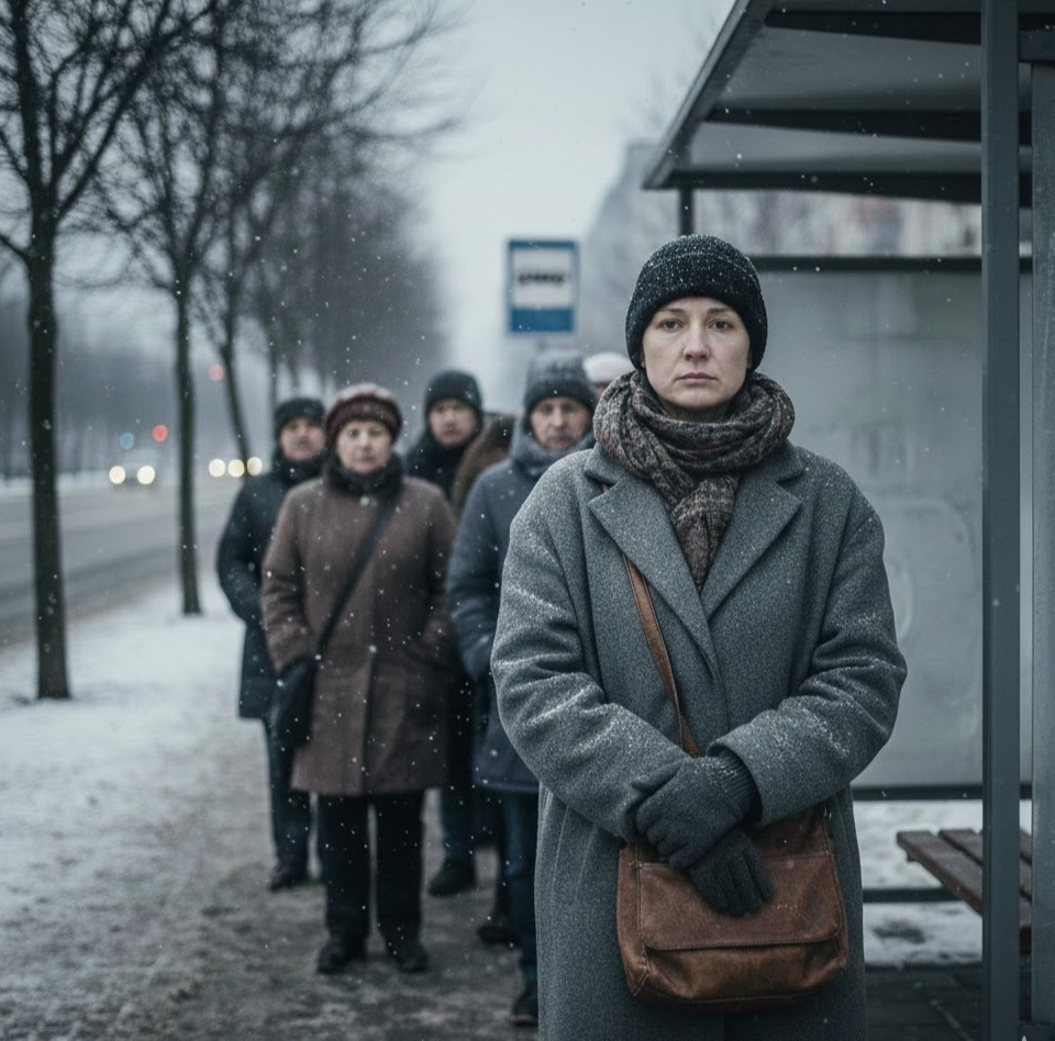 a woman at the bus stop.jpg