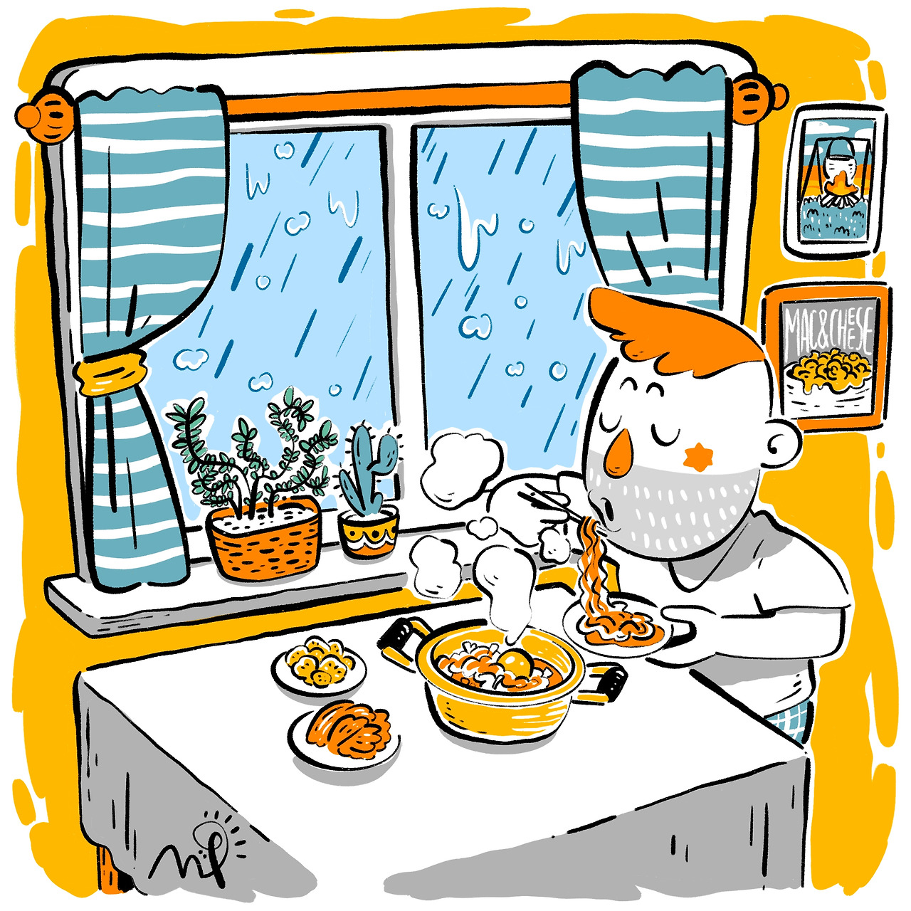 위안을 먹다.jpg