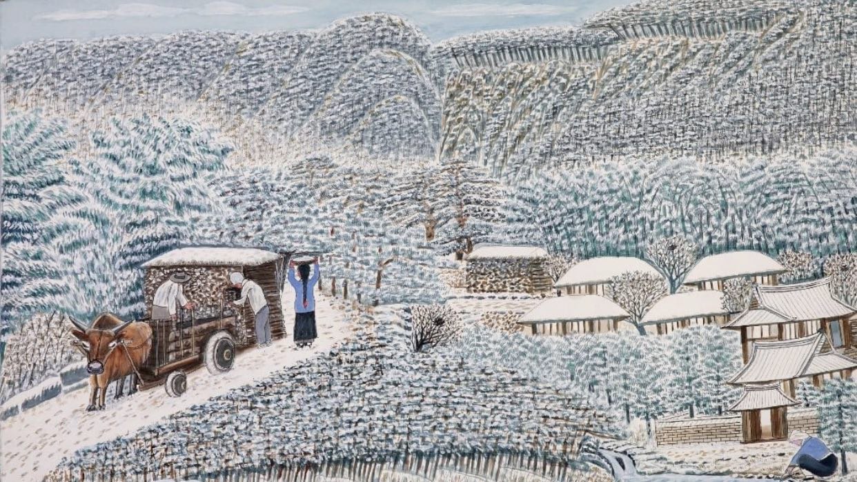 농촌마을에 겨울눈.jpg