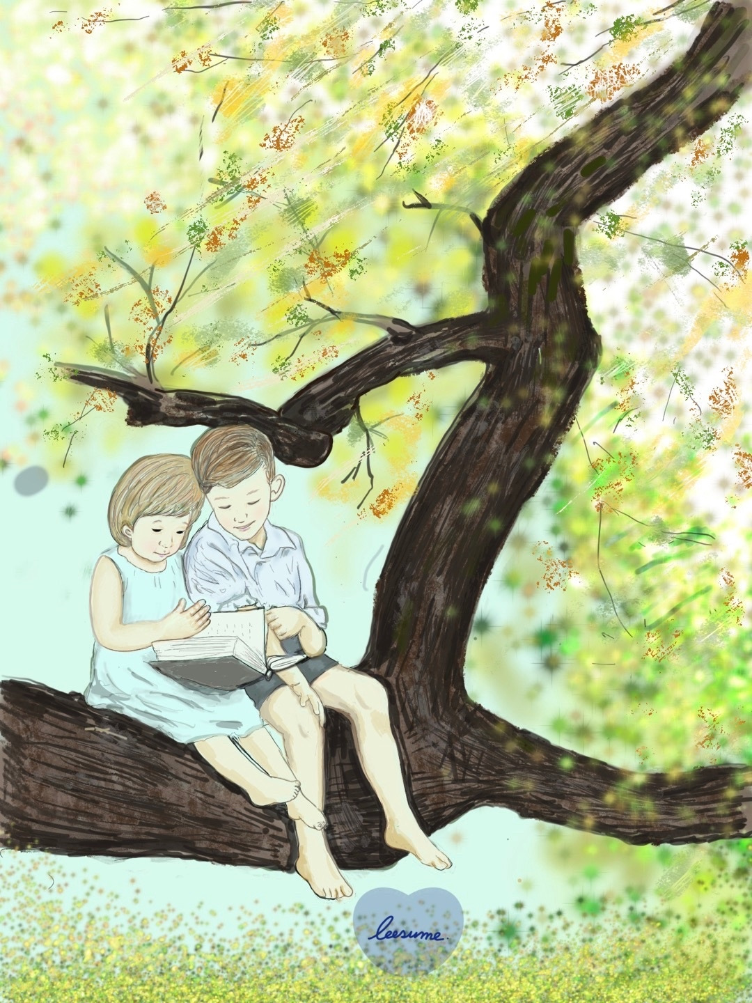 사랑스런 남매.jpg