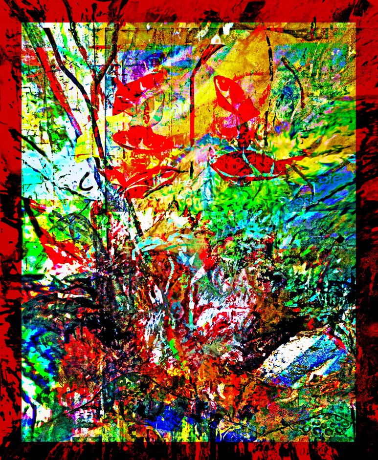 Louis, Chul-joo Choi, a morning glory (outside the) window 2023-3, a hand-painted picture on a computer.jpg