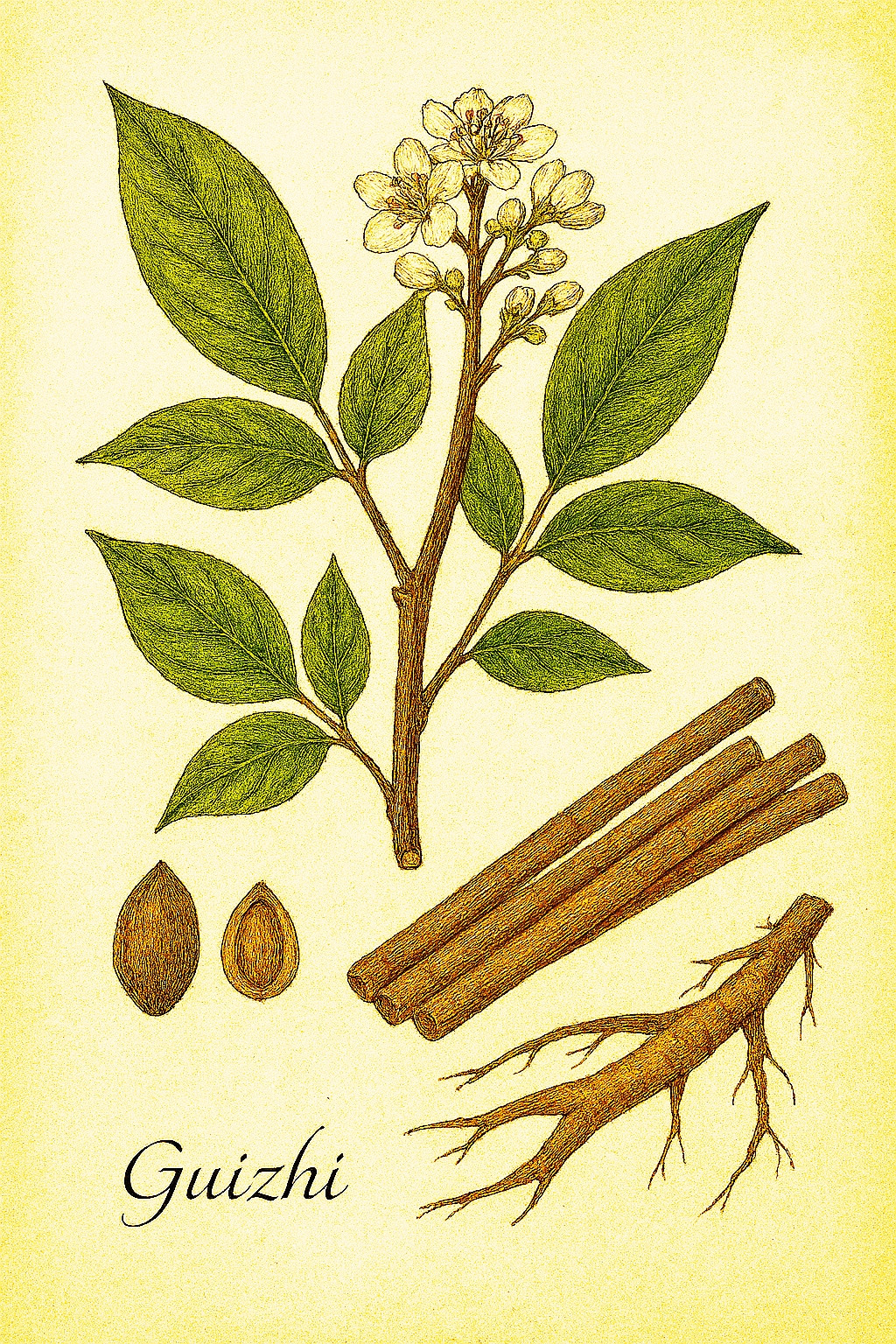 감기 처방 약초-2 계지(桂枝, Cinnamomum cassia)-1.jpg