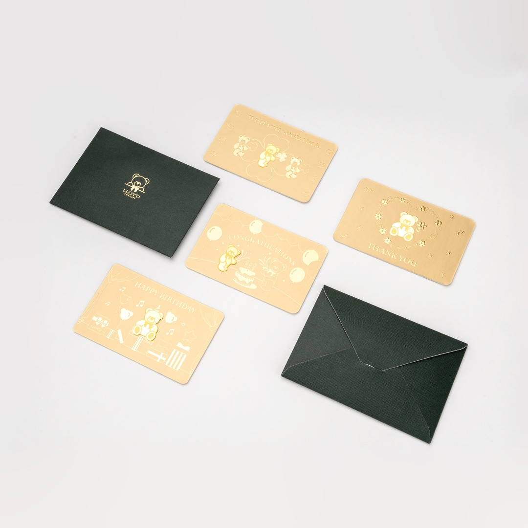 이색 선물로 각광받는 로이드의 ‘로니 24K 순금 카드 (2).jpg