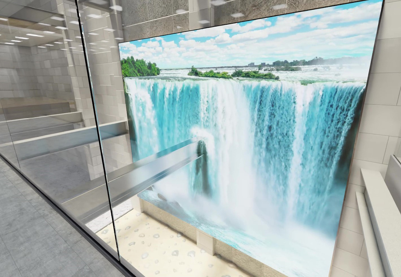 [사진 설명1] 도산 150에 설치된 사이버 갤러리(1)(사진 제공=마스턴투자운용 브랜드전략팀).jpg