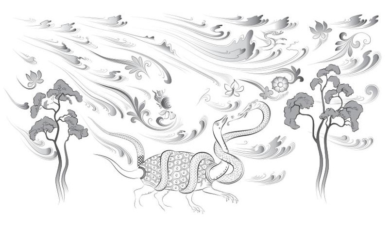 진파리1호분 현무 모사도001 (2).jpg